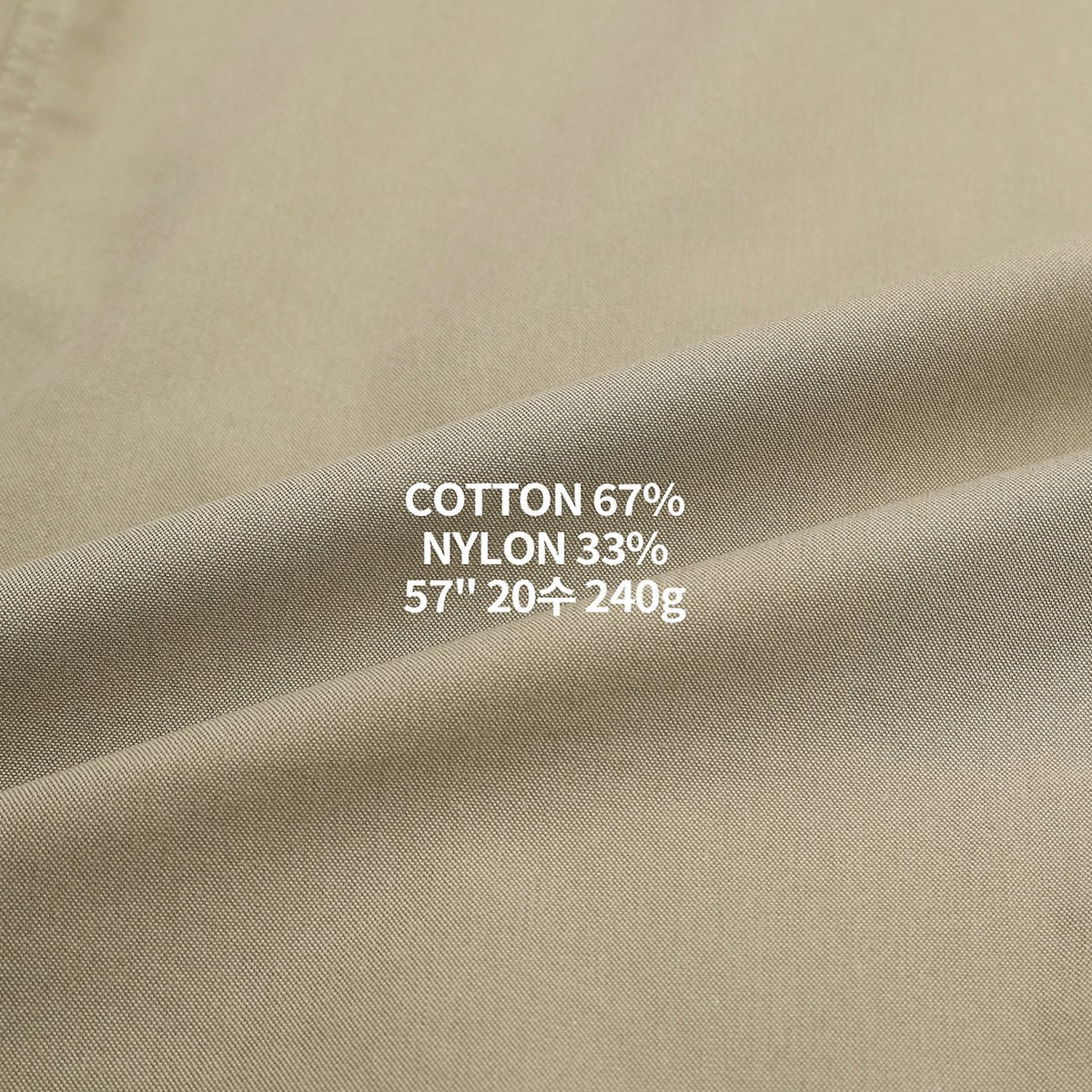 MAGNOLIA CN20 Half Cotton Jacket(BEIGE,BLACK) 商品画像10/11