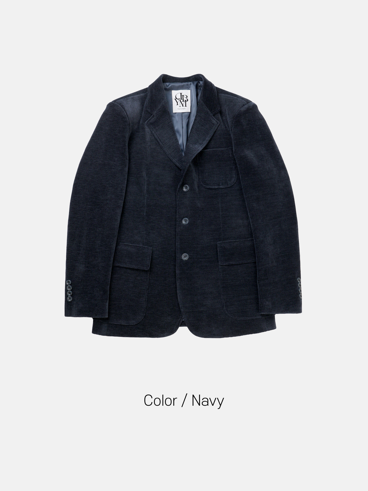 MAGNOLIA Corduroy Blazer Setup(BROWN,NAVY,BLACK) 商品画像4/24