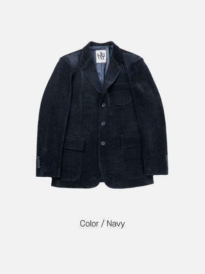 MAGNOLIA Corduroy Blazer Setup(BROWN,NAVY,BLACK) 商品画像4/24