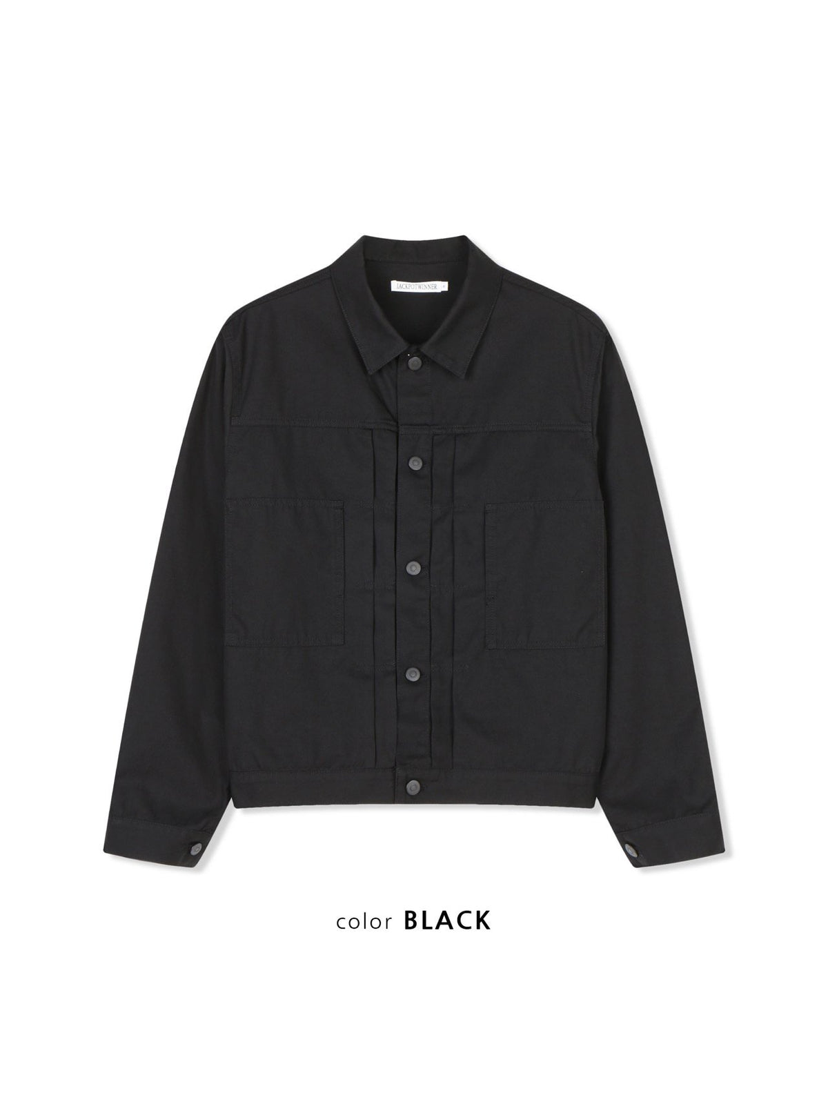MAGNOLIA Cotton Trucker Jacket(WHITE, BLACK) 商品画像12/15