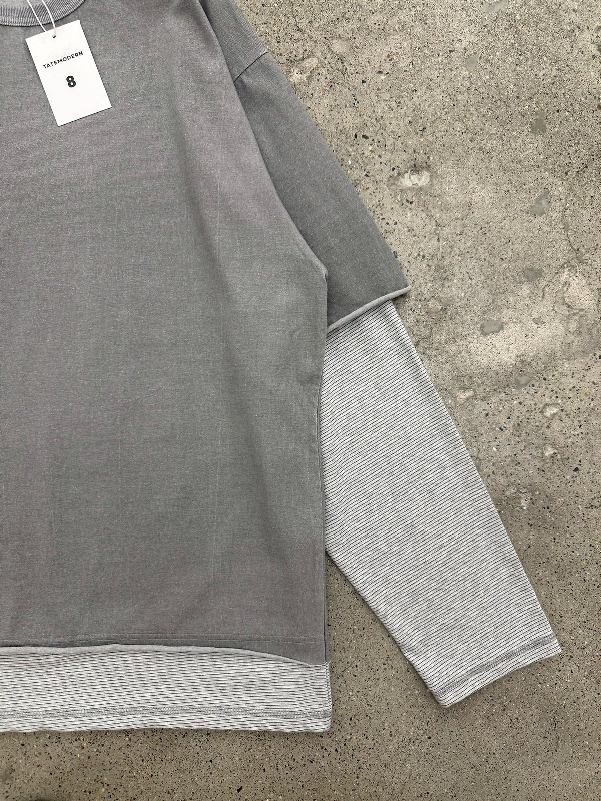 MAGNOLIA Coven Pigment Layered Tee(GRAY,CHARCOAL) 商品画像6/12