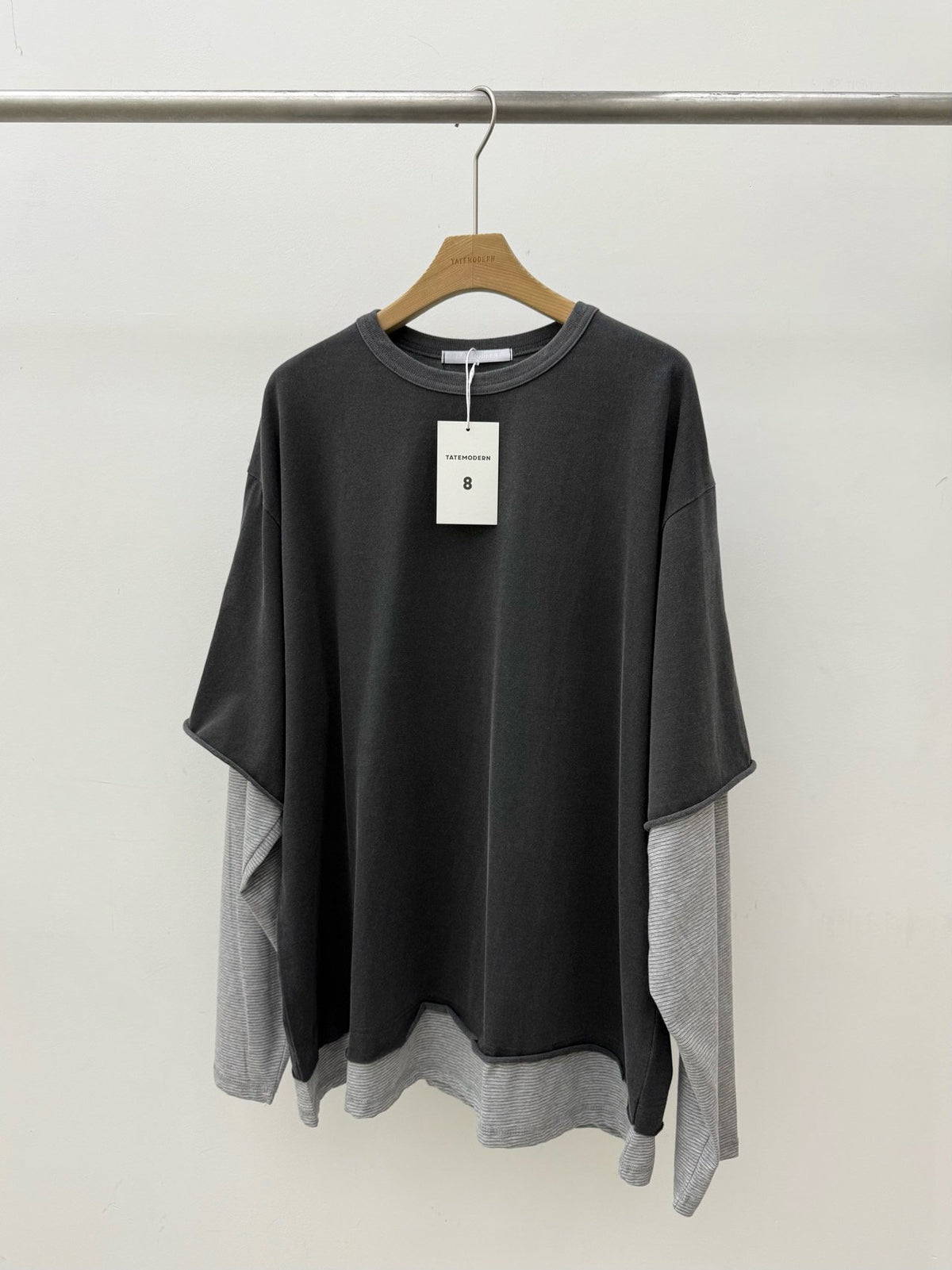 MAGNOLIA Coven Pigment Layered Tee(GRAY,CHARCOAL) 商品画像7/12