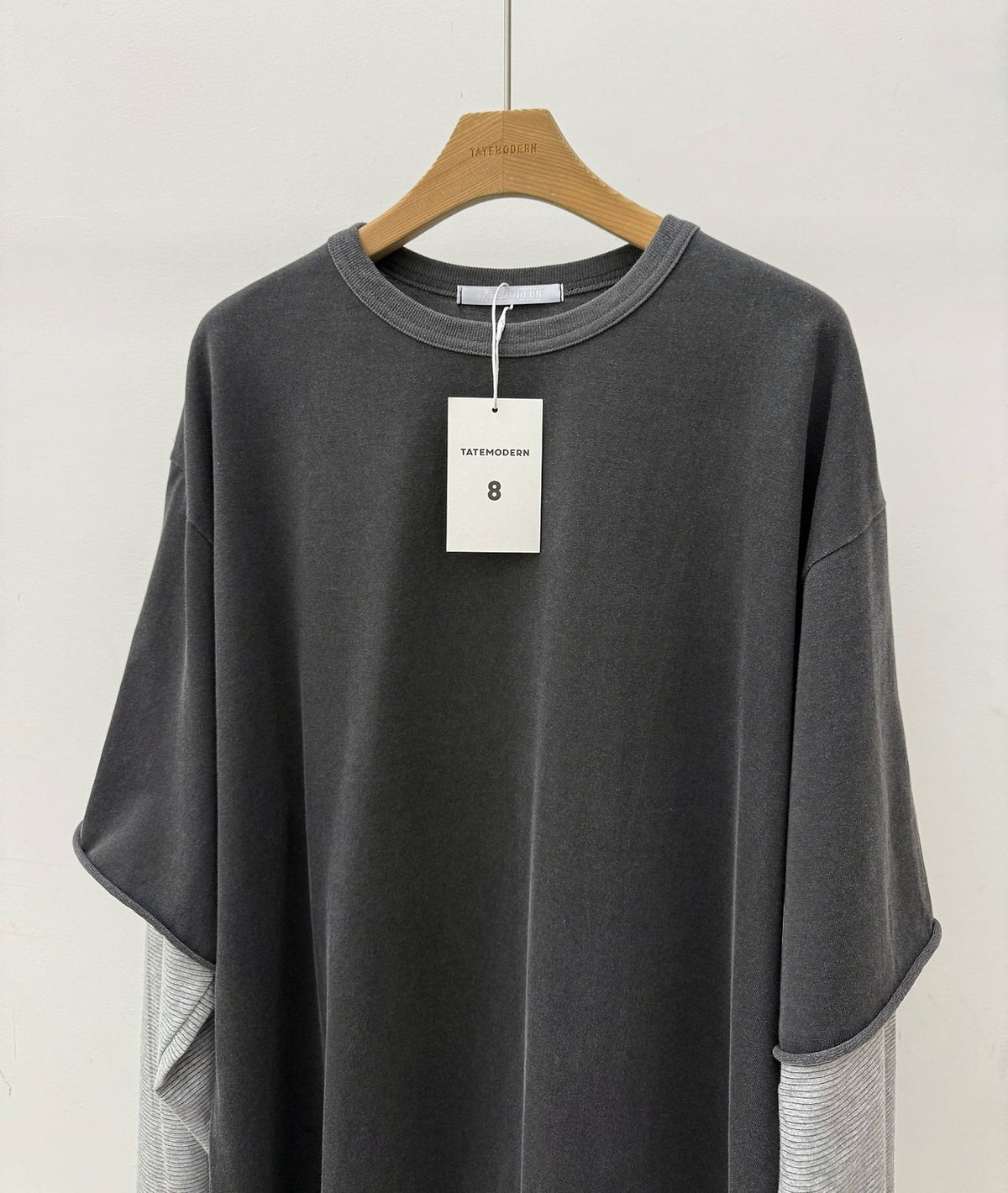 MAGNOLIA Coven Pigment Layered Tee(GRAY,CHARCOAL) 商品画像8/12