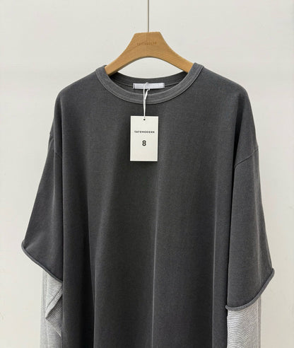 MAGNOLIA Coven Pigment Layered Tee(GRAY,CHARCOAL) 商品画像8/12