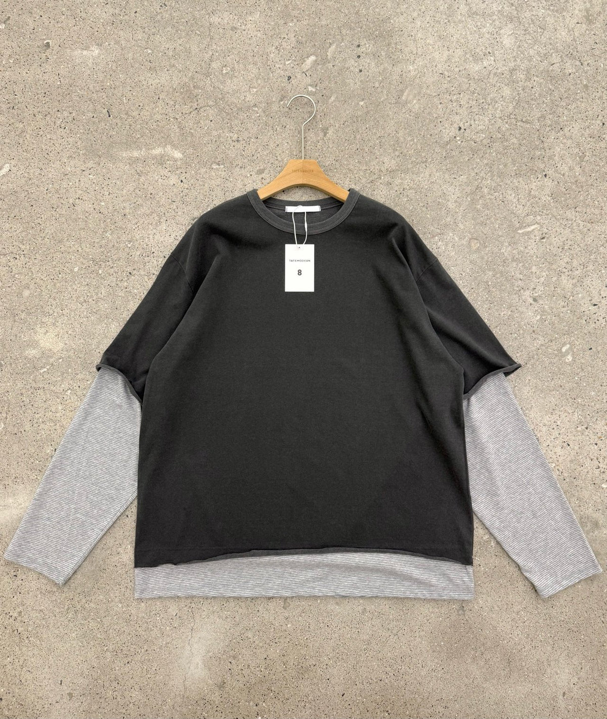 MAGNOLIA Coven Pigment Layered Tee(GRAY,CHARCOAL) 商品画像9/12
