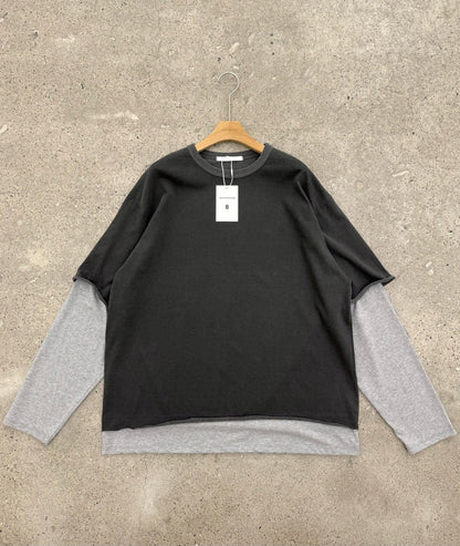 MAGNOLIA Coven Pigment Layered Tee(GRAY,CHARCOAL) 商品画像9/12