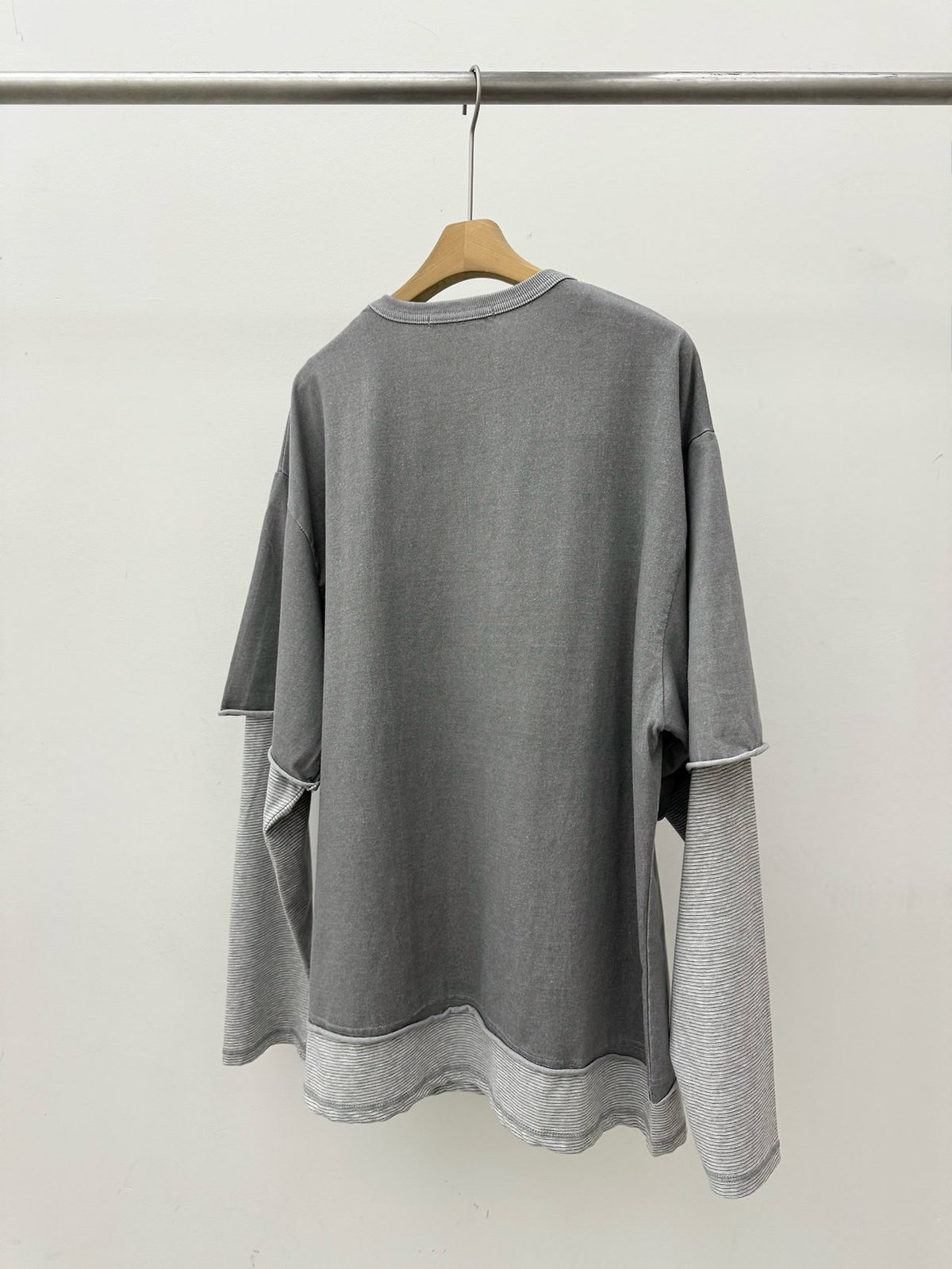 MAGNOLIA Coven Pigment Layered Tee(GRAY,CHARCOAL) 商品画像12/12