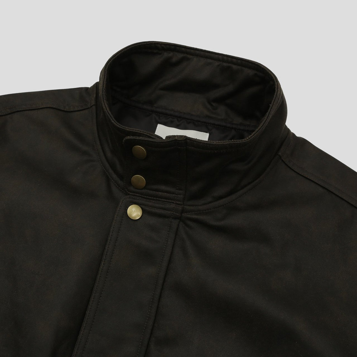 MAGNOLIA Crack Texture Harrington Jacket(KHAKI BROWN) 商品画像5/15