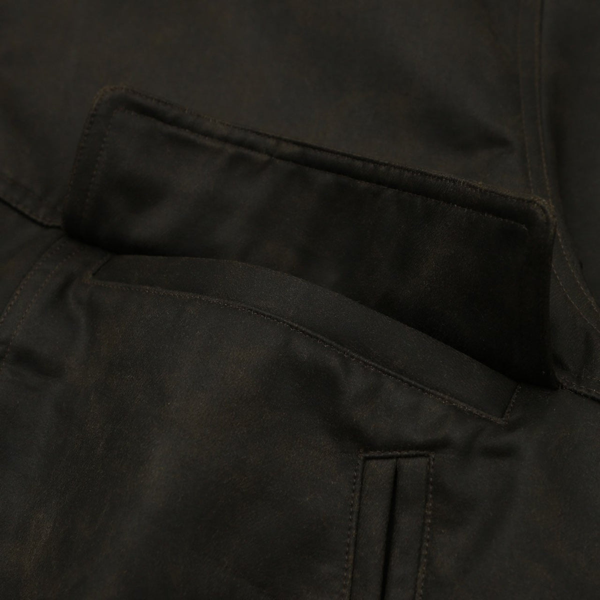MAGNOLIA Crack Texture Harrington Jacket(KHAKI BROWN) 商品画像8/15