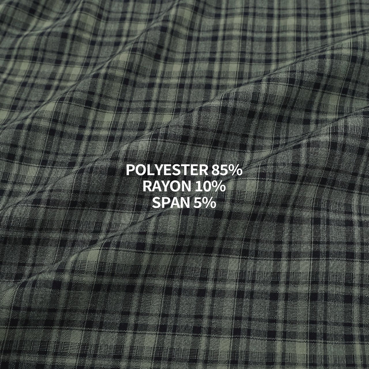 MAGNOLIA Cropped Check Shirt(NAVY, KHAKI) 商品画像7/12