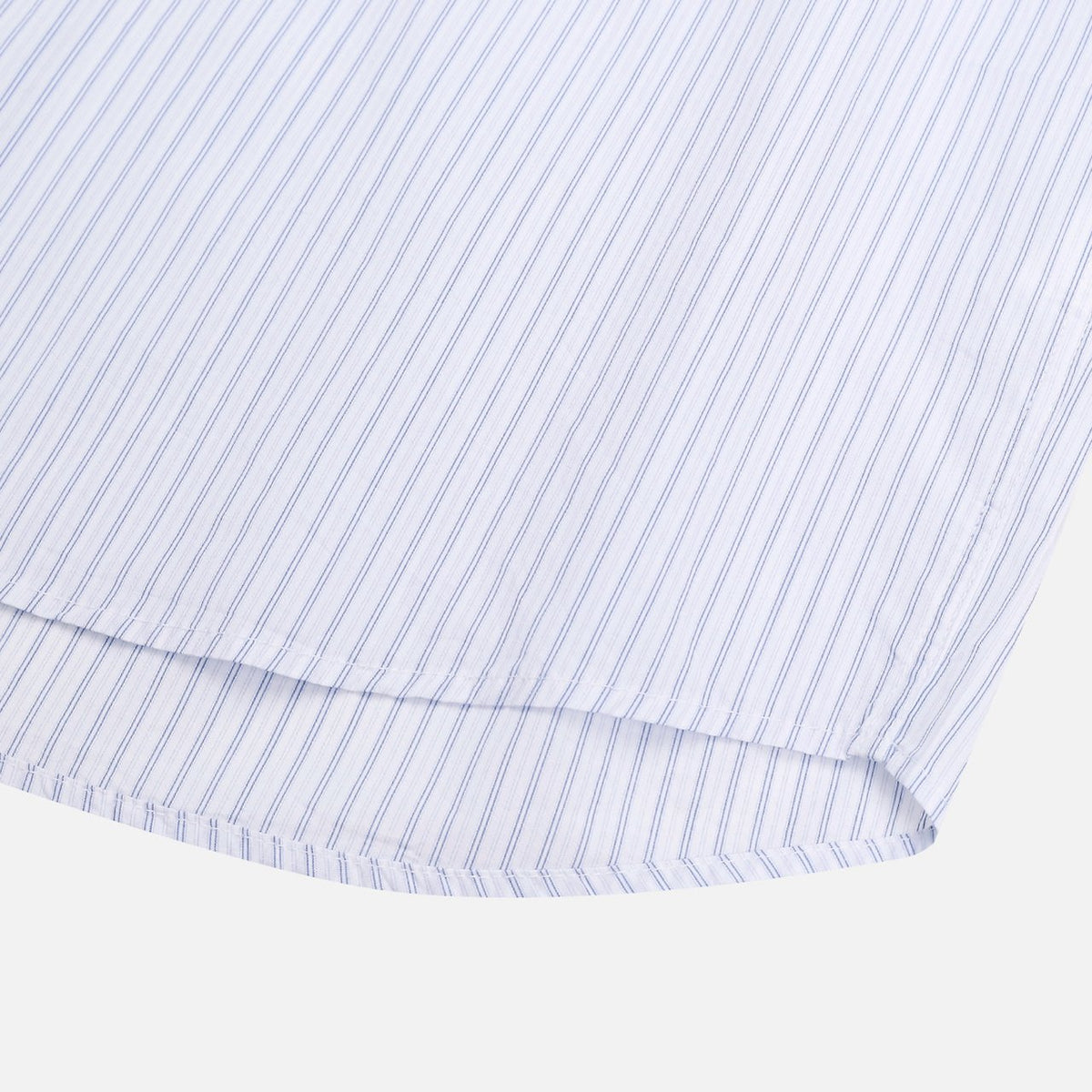 MAGNOLIA Cropped Stripe Shirt(BLUE STRIPE) 商品画像4/12