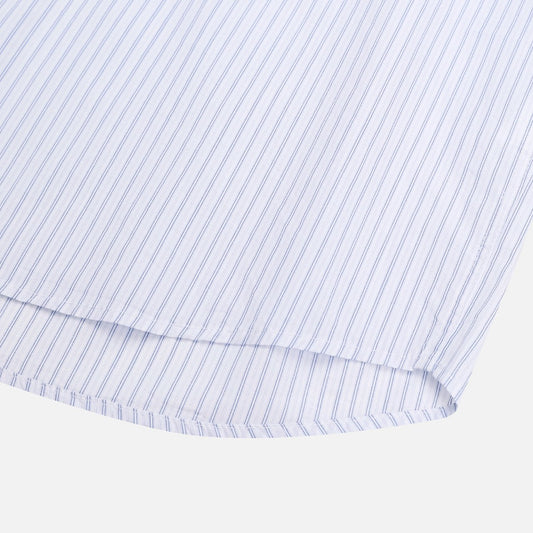 MAGNOLIA Cropped Stripe Shirt(BLUE STRIPE) 商品画像4/12
