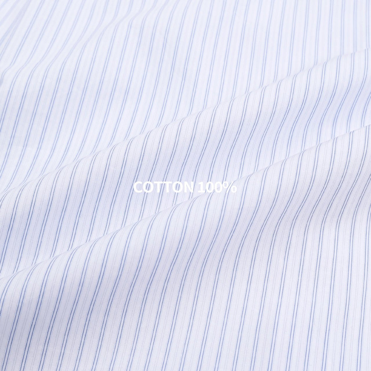 MAGNOLIA Cropped Stripe Shirt(BLUE STRIPE) 商品画像7/12