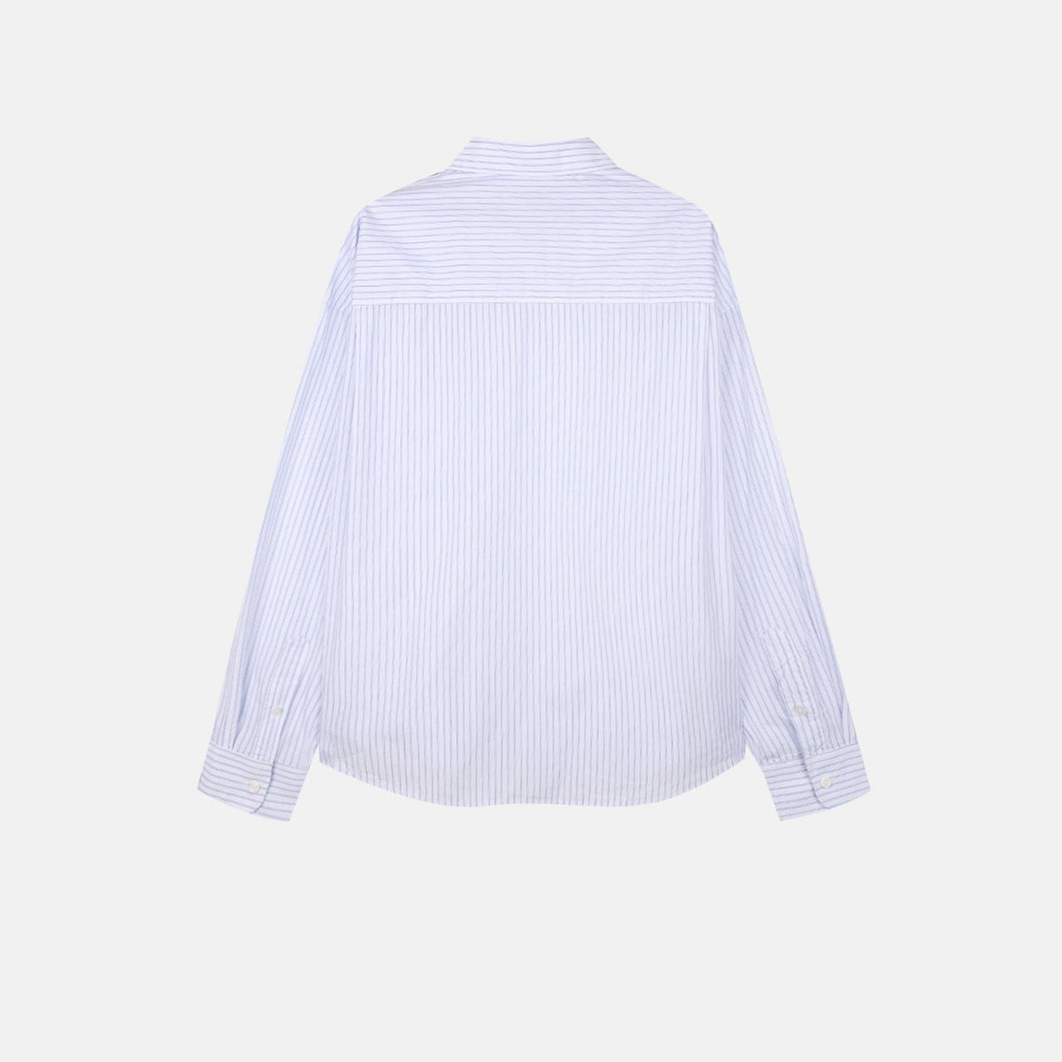 MAGNOLIA Cropped Stripe Shirt(BLUE STRIPE) 商品画像11/12
