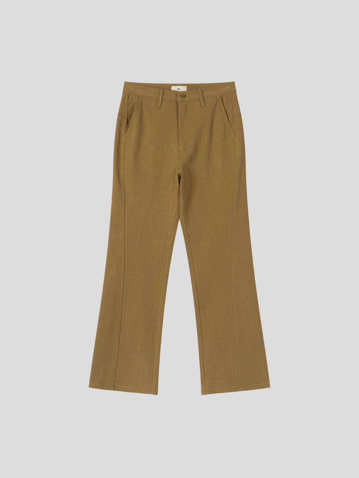 MAGNOLIA Curved Panel Relaxed Pants(NAVY,CAMEL,CHARCOAL) 商品画像5/13