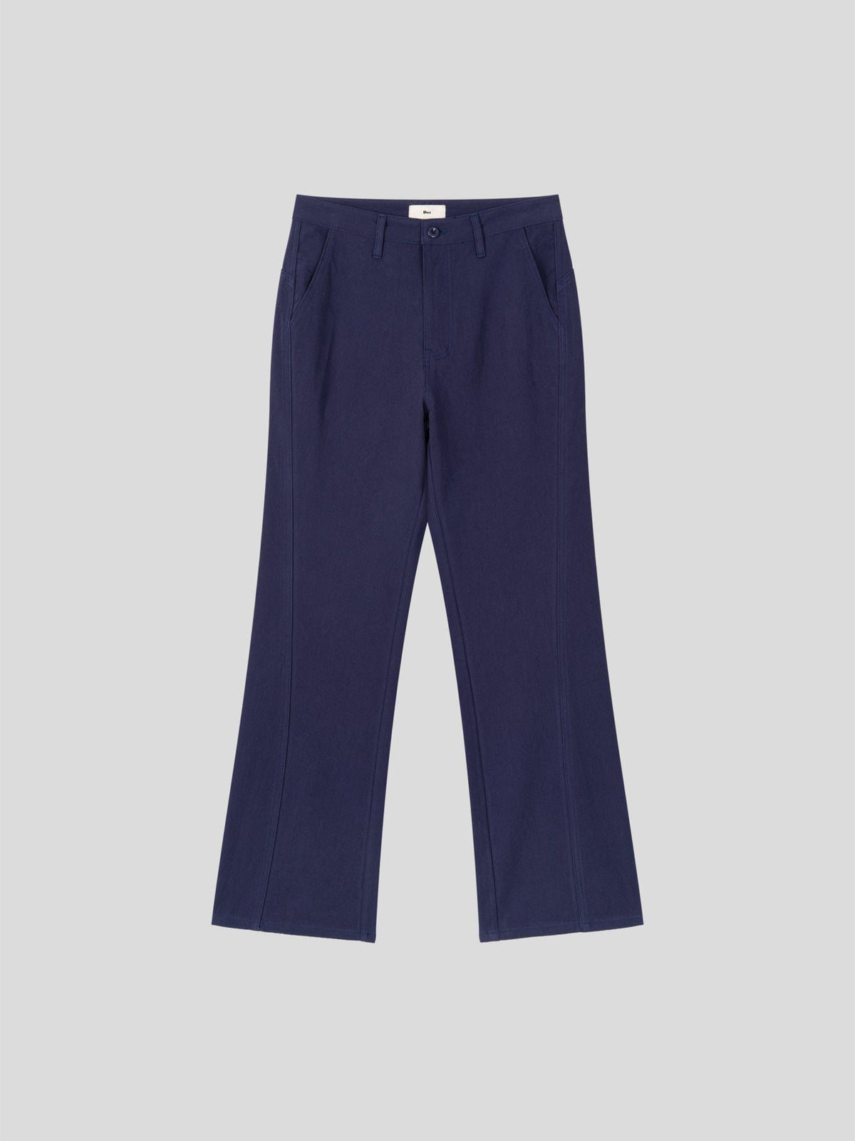 MAGNOLIA Curved Panel Relaxed Pants(NAVY,CAMEL,CHARCOAL) 商品画像7/13