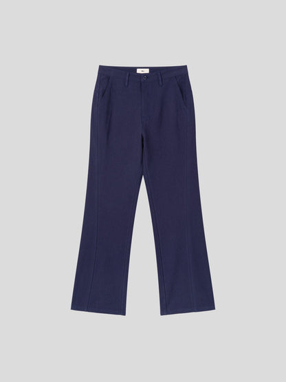 MAGNOLIA Curved Panel Relaxed Pants(NAVY,CAMEL,CHARCOAL) 商品画像7/13