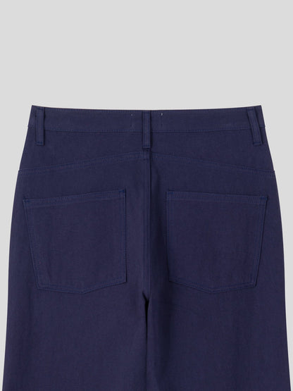 MAGNOLIA Curved Panel Relaxed Pants(NAVY,CAMEL,CHARCOAL) 商品画像10/13