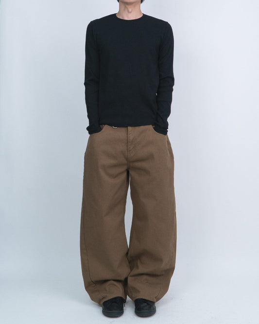 MAGNOLIA D-Ring Curved Balloon Fatigue Pants(GRAY,BEIGE,CAMEL,BROWN) 商品画像4/18