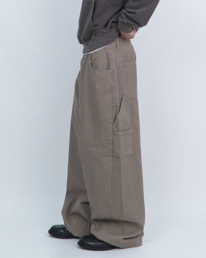 MAGNOLIA D-Ring Curved Balloon Fatigue Pants(GRAY,BEIGE,CAMEL,BROWN) 商品画像11/18