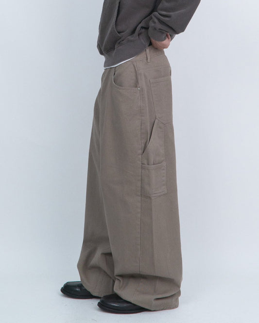 MAGNOLIA D-Ring Curved Balloon Fatigue Pants(GRAY,BEIGE,CAMEL,BROWN) 商品画像11/18