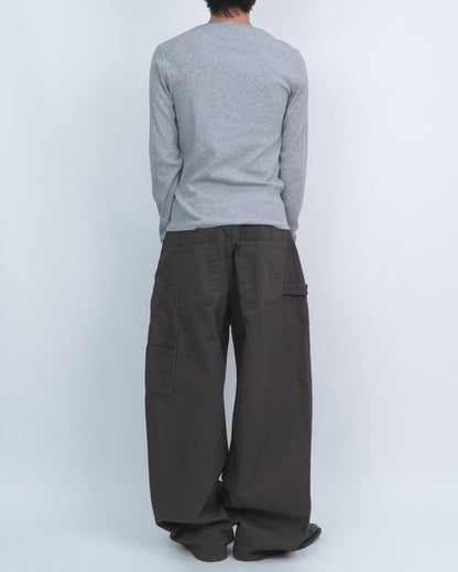 MAGNOLIA D-Ring Curved Balloon Fatigue Pants(GRAY,BEIGE,CAMEL,BROWN) 商品画像18/18