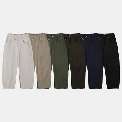 MAGNOLIA D-Ring Curved Balloon Fatigue Pants(L/GRAY(ライトグレー),GRAY BEIGE(グレーベージュ),KHAKI(カーキ),BROWN(ブラウン),NAVY(ネイビー),BLACK(ブラック)) 商品画像20/36