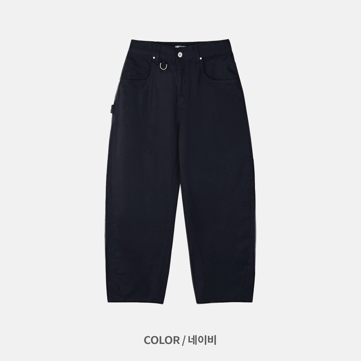 MAGNOLIA D-Ring Curved Balloon Fatigue Pants(L/GRAY(ライトグレー),GRAY BEIGE(グレーベージュ),KHAKI(カーキ),BROWN(ブラウン),NAVY(ネイビー),BLACK(ブラック)) 商品画像21/36