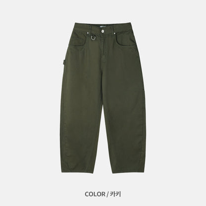 MAGNOLIA D-Ring Curved Balloon Fatigue Pants(L/GRAY(ライトグレー),GRAY BEIGE(グレーベージュ),KHAKI(カーキ),BROWN(ブラウン),NAVY(ネイビー),BLACK(ブラック)) 商品画像23/36