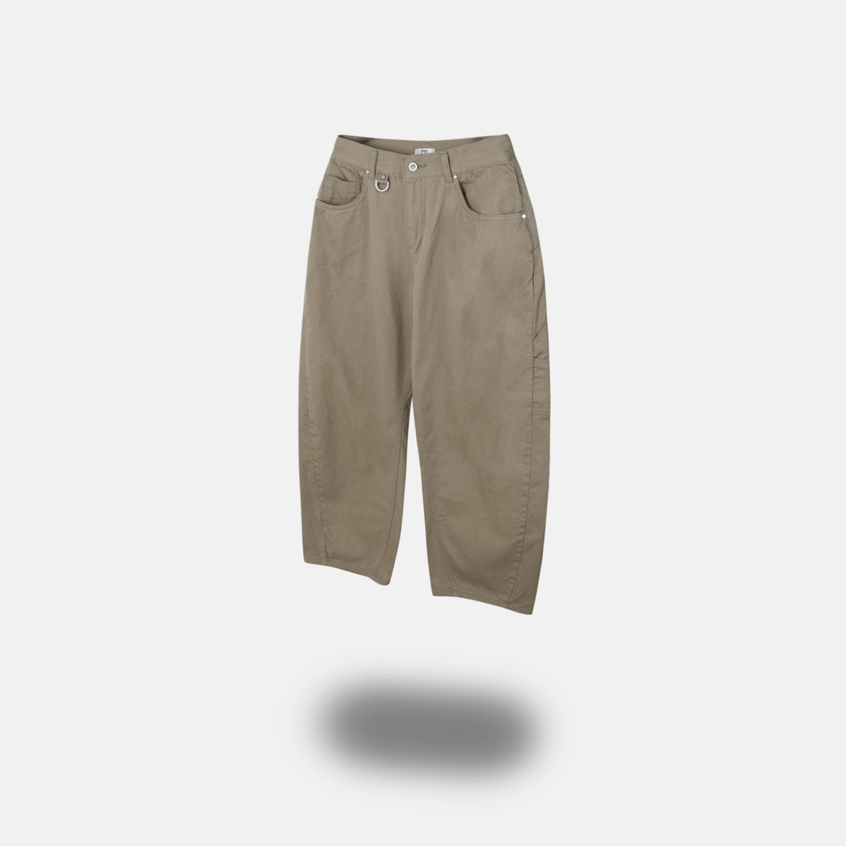 MAGNOLIA D-Ring Curved Balloon Fatigue Pants(L/GRAY(ライトグレー),GRAY BEIGE(グレーベージュ),KHAKI(カーキ),BROWN(ブラウン),NAVY(ネイビー),BLACK(ブラック)) 商品画像26/36