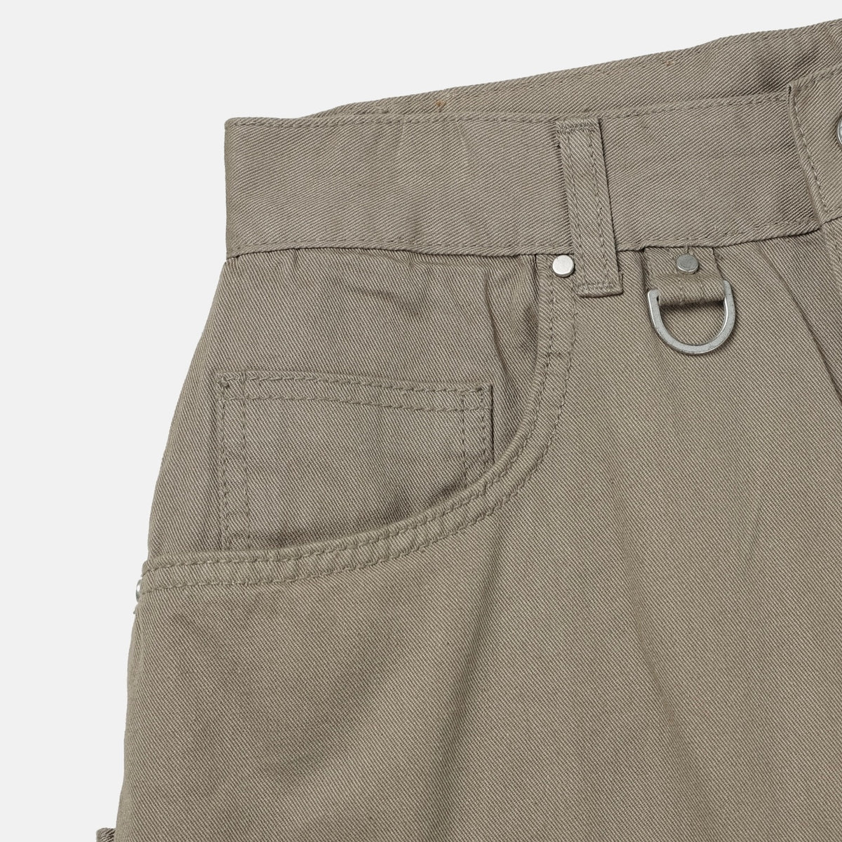 MAGNOLIA D-Ring Curved Balloon Fatigue Pants(L/GRAY(ライトグレー),GRAY BEIGE(グレーベージュ),KHAKI(カーキ),BROWN(ブラウン),NAVY(ネイビー),BLACK(ブラック)) 商品画像32/36