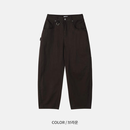 MAGNOLIA D-Ring Curved Balloon Fatigue Pants(L/GRAY(ライトグレー),GRAY BEIGE(グレーベージュ),KHAKI(カーキ),BROWN(ブラウン),NAVY(ネイビー),BLACK(ブラック)) 商品画像35/36