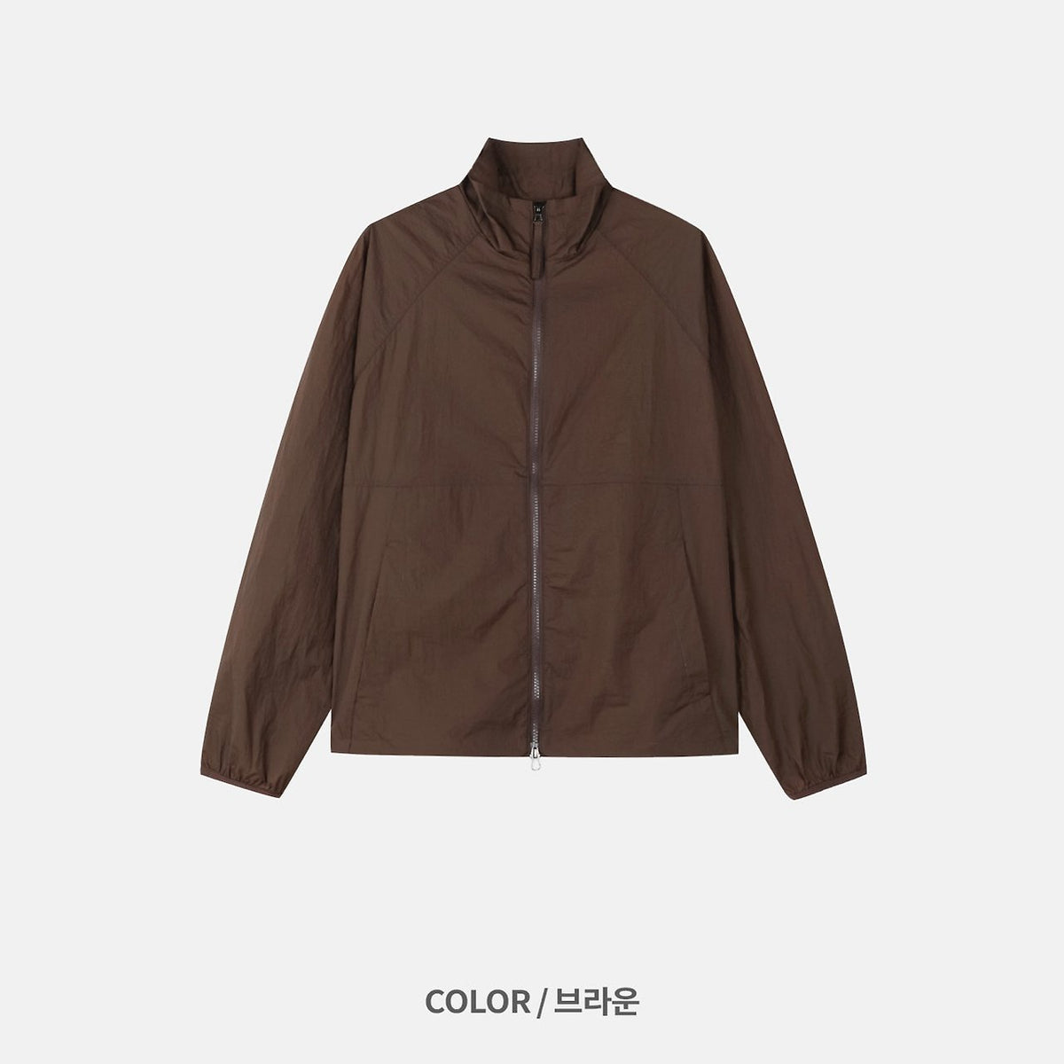 MAGNOLIA Demo Nylon Jacket(BROWN,BLACK) 商品画像11/13