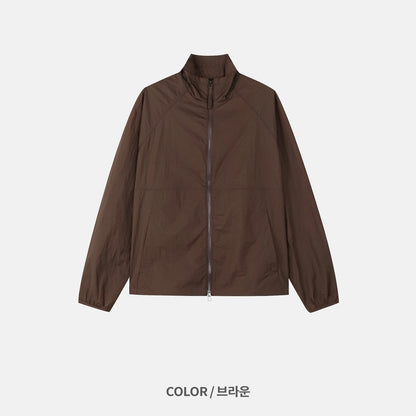MAGNOLIA Demo Nylon Jacket(BROWN,BLACK) 商品画像11/13