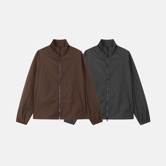 MAGNOLIA Demo Nylon Jacket(BROWN,BLACK) 商品画像13/13