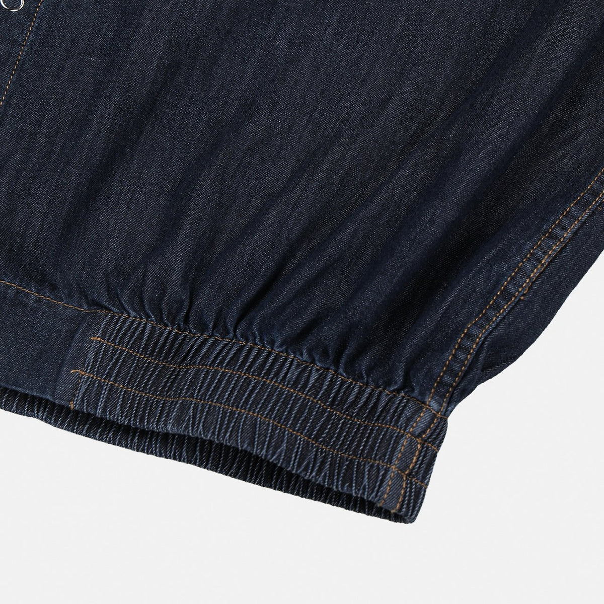 MAGNOLIA Denim Shirt Jacket(DARK BLUE, BLACK) 商品画像5/12