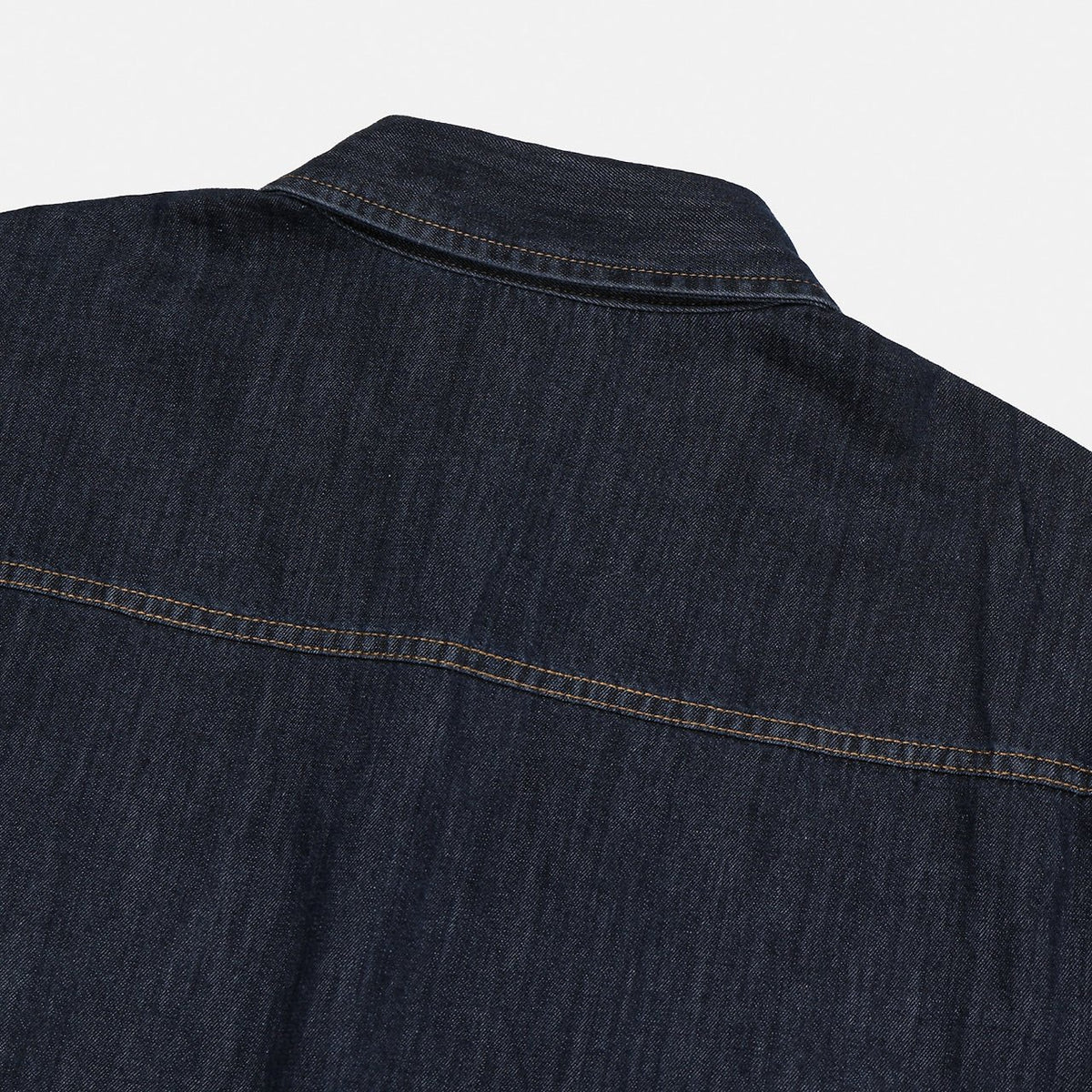 MAGNOLIA Denim Shirt Jacket(DARK BLUE, BLACK) 商品画像6/12
