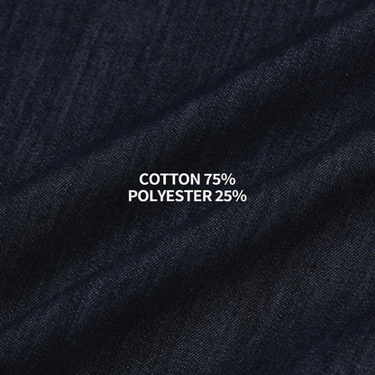 MAGNOLIA Denim Shirt Jacket(DARK BLUE, BLACK) 商品画像8/12