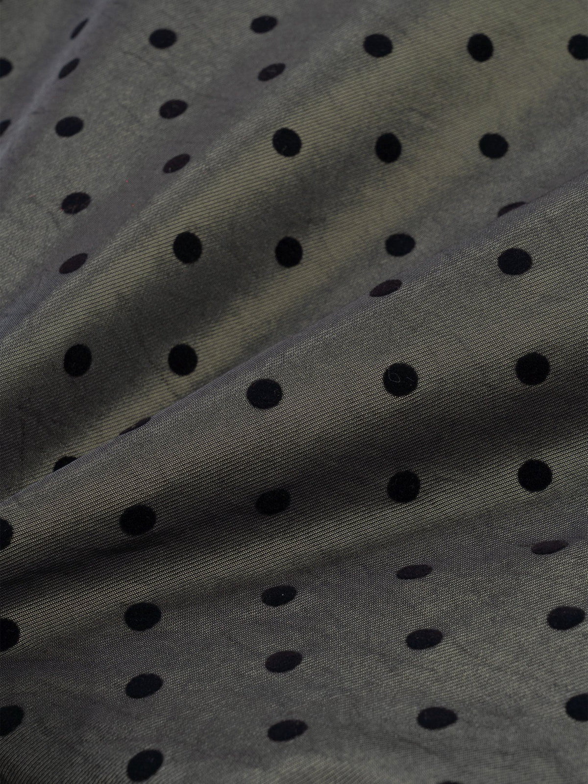 MAGNOLIA Dot Print Hooded Coach Jacket(OLIVE,WINE,BLACK) 商品画像11/11