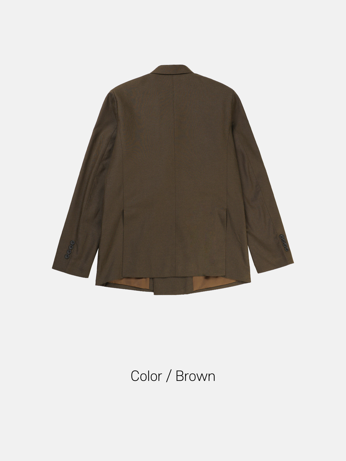 MAGNOLIA Double Breasted Wide Setup(KHAKI BROWN,BROWN,BLACK) 商品画像5/35