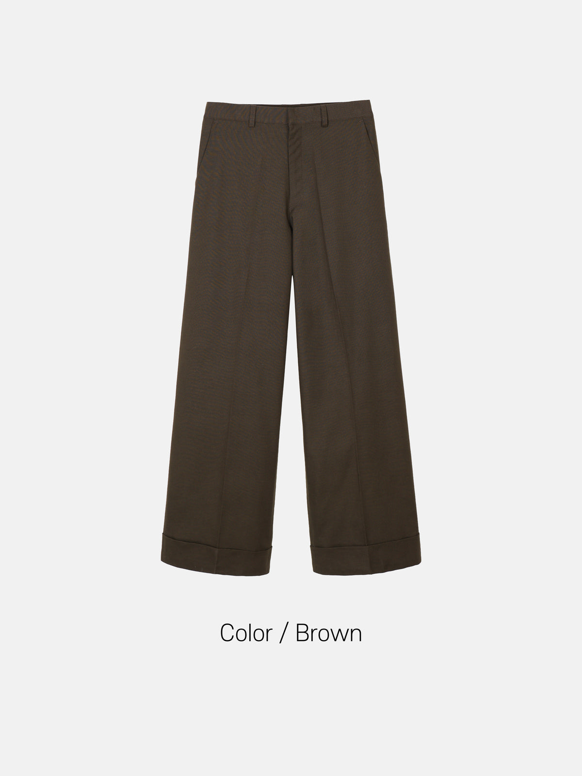 MAGNOLIA Double Breasted Wide Setup(KHAKI BROWN,BROWN,BLACK) 商品画像11/35