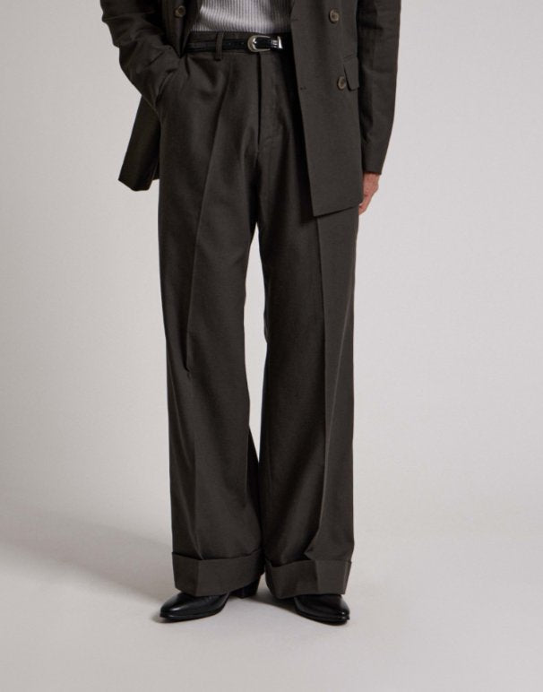 MAGNOLIA Double Breasted Wide Setup(KHAKI BROWN,BROWN,BLACK) 商品画像14/35