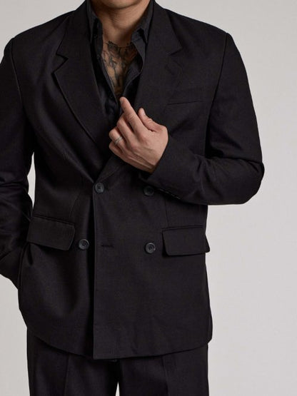 MAGNOLIA Double Breasted Wide Setup(KHAKI BROWN,BROWN,BLACK) 商品画像24/35