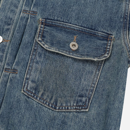 MAGNOLIA Duty Denim Trucker Setup(BLUE) 商品画像4/18