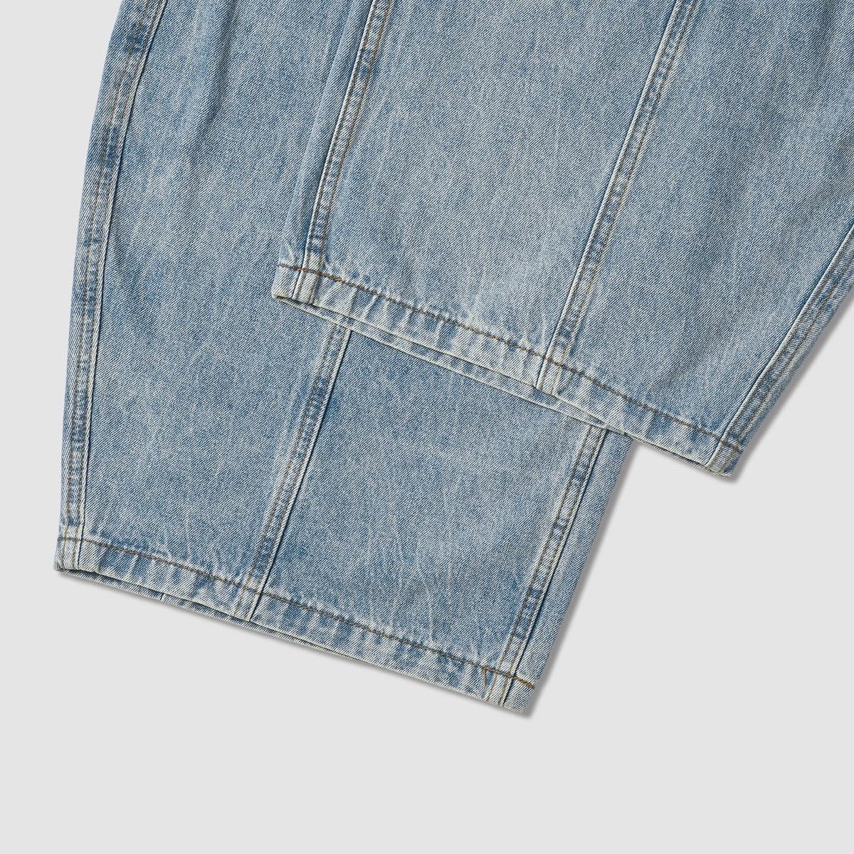 MAGNOLIA Edit Curved Cargo Denim Pants(LIGHT BLUE) 商品画像5/10
