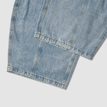 MAGNOLIA Edit Curved Cargo Denim Pants(LIGHT BLUE) 商品画像5/10