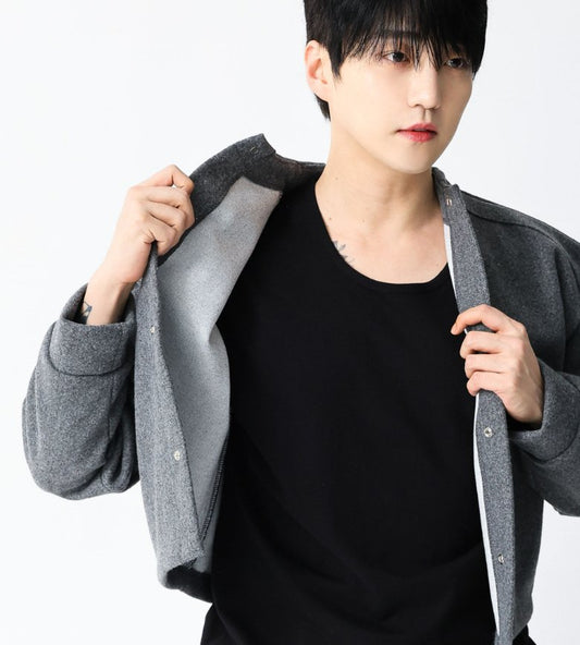MAGNOLIA Essential U-Neck Long Sleeve Tee(BLACK,GRAY,WHITE) 商品画像2/24
