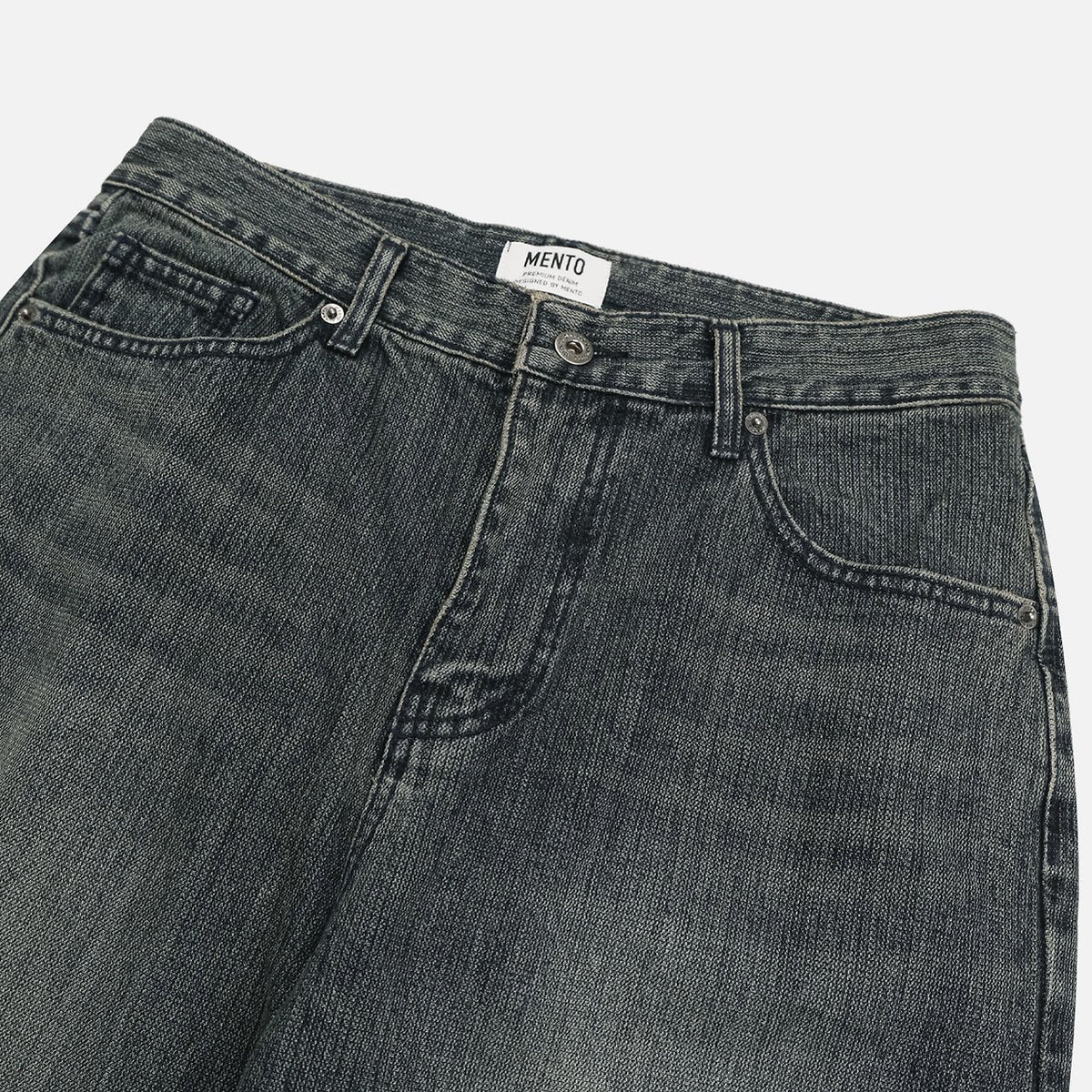 MAGNOLIA Faber Rib Denim Pants(DARK INDIGO) 商品画像5/10