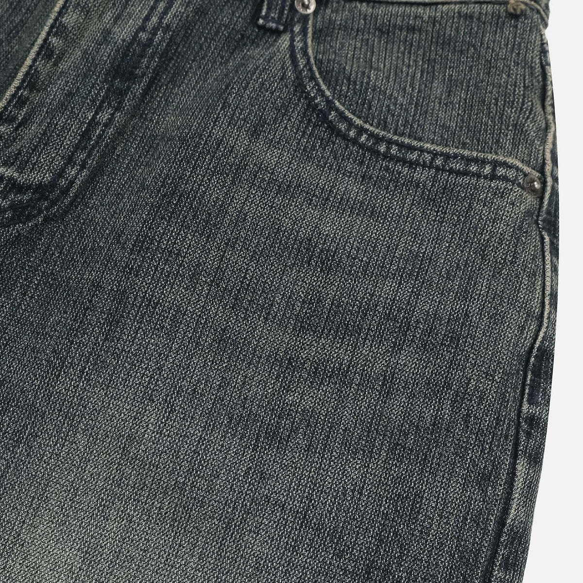 MAGNOLIA Faber Rib Denim Pants(DARK INDIGO) 商品画像6/10