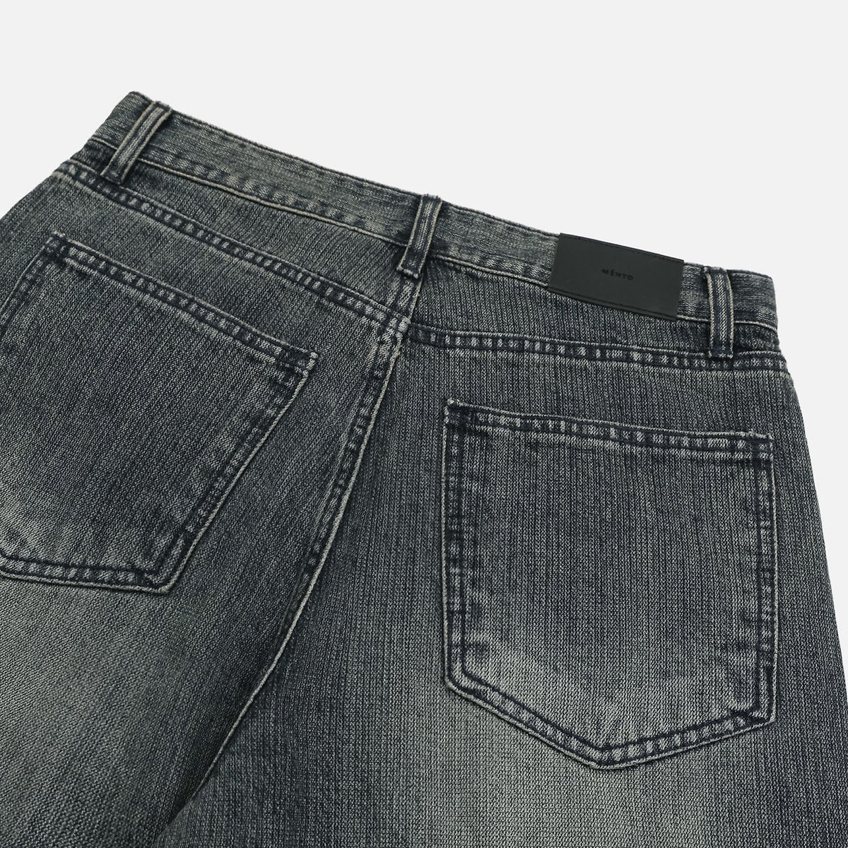 MAGNOLIA Faber Rib Denim Pants(DARK INDIGO) 商品画像8/10